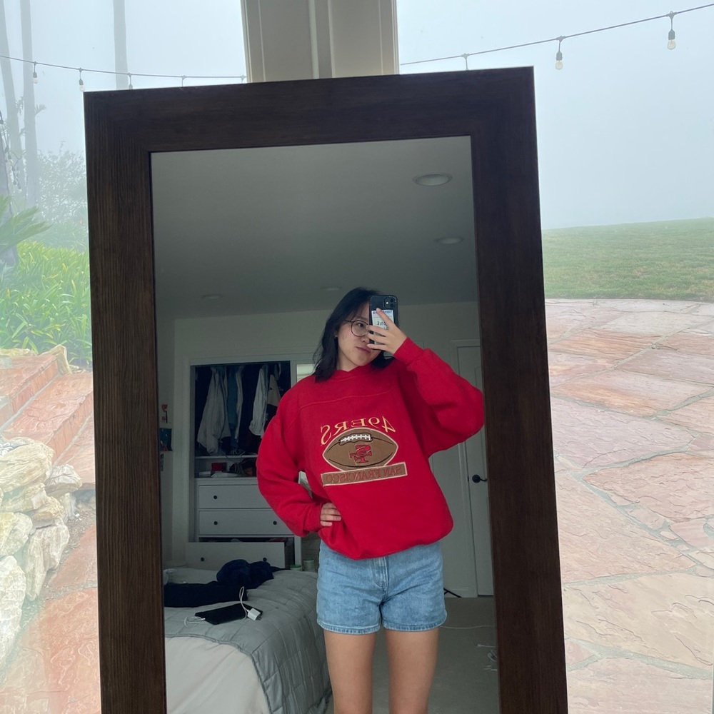 comfy 49ers pullover